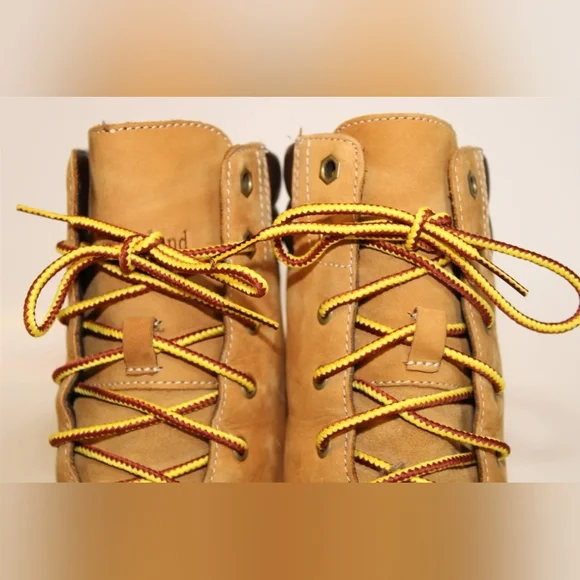 🎀Clearance🎀 Timberland Tilson High Heel 6.5 Wheat Nubuck Leather Ankle Boots - Picture 5 of 14